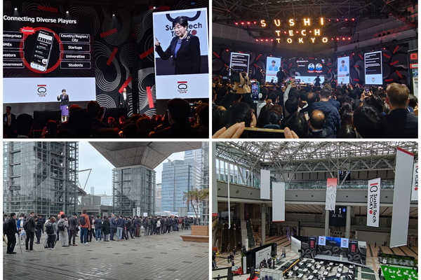 SusHi Tech Tokyo 2026 Day 1レポート ―嵐、人混み、そして三大陸にまたがる対話―