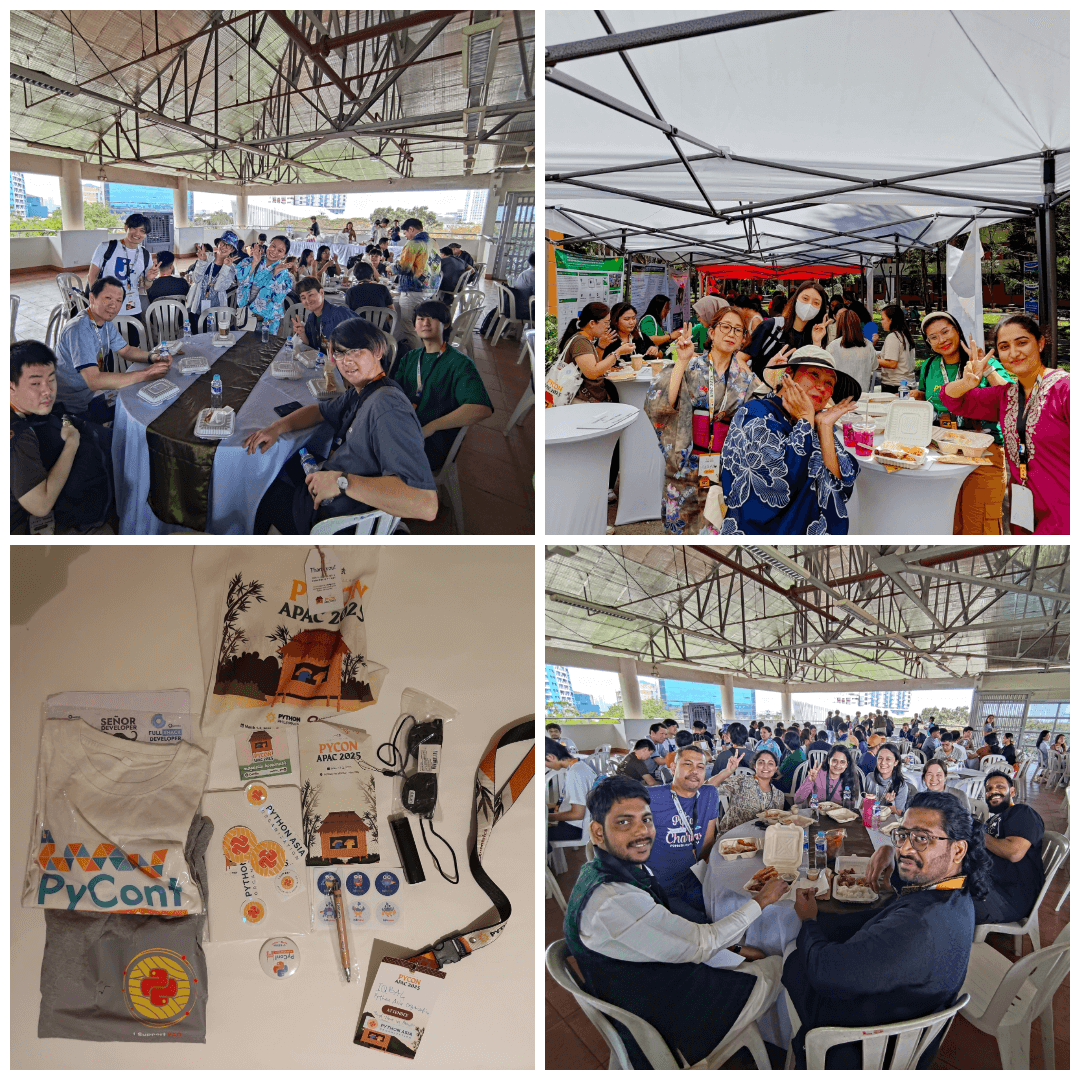 Highlights of PyCon APAC 2025 Attendees and Swag