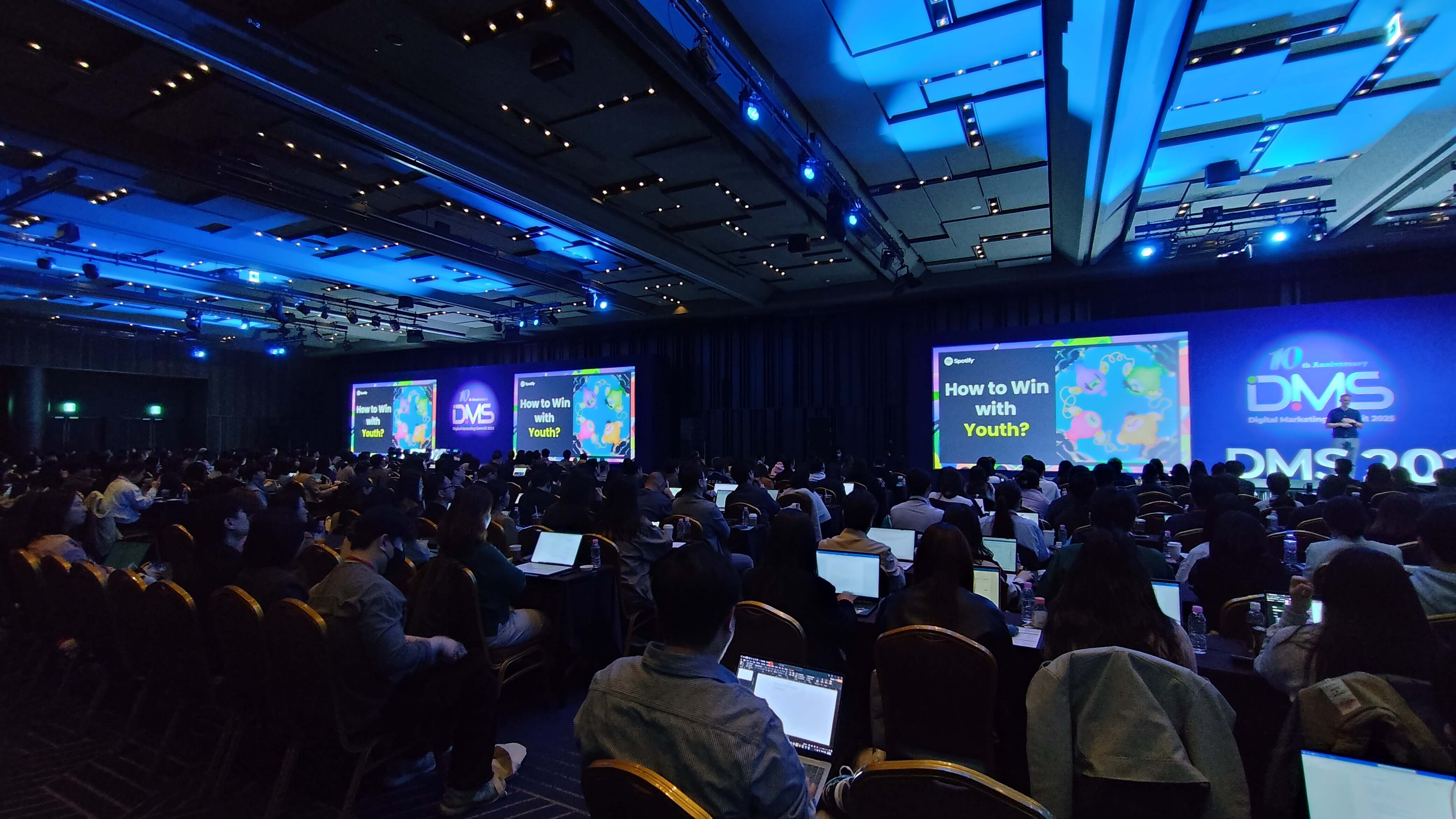 Full House for Spotify’s Keynote at DMS 2025