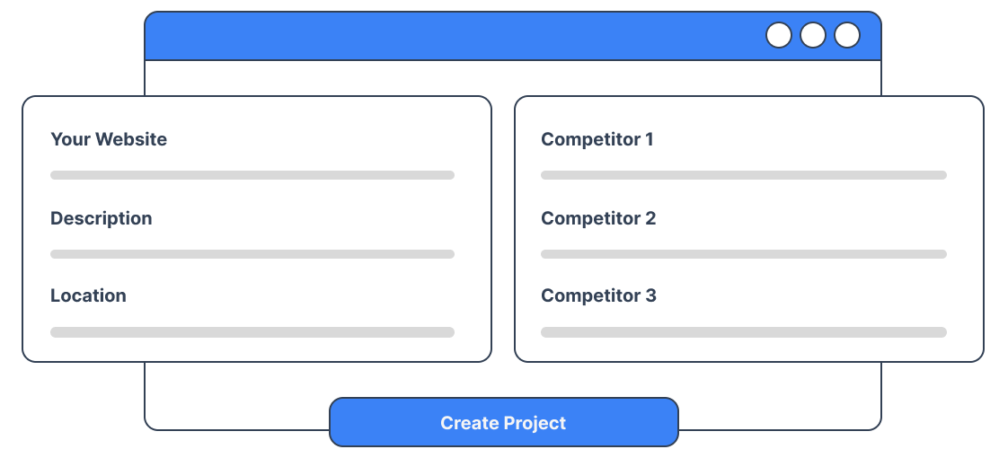 Step 1 - Create Your Project screenshot